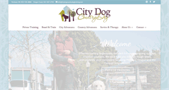 Desktop Screenshot of citydogcountrydogtraining.com
