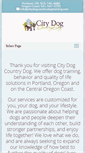 Mobile Screenshot of citydogcountrydogtraining.com